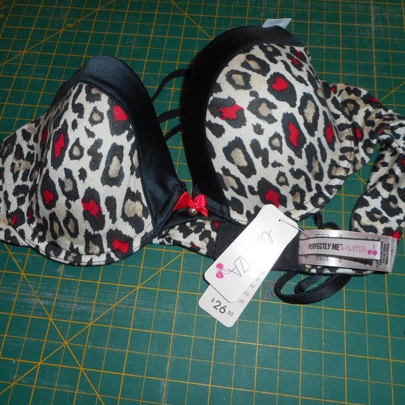 La Senza 32A Leopard Perfectly Me Bra - Picture 1 of 4